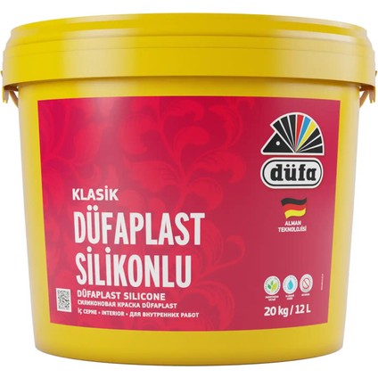 Klasik Düfaplast Silikonlu İç Cephe Duvar Boyası 1179 Kum Beji 12 l