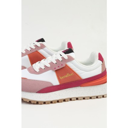 Benetton® | Ithal Kadın Pudra Spor Ayakkabı BNI-10070 fırsatları