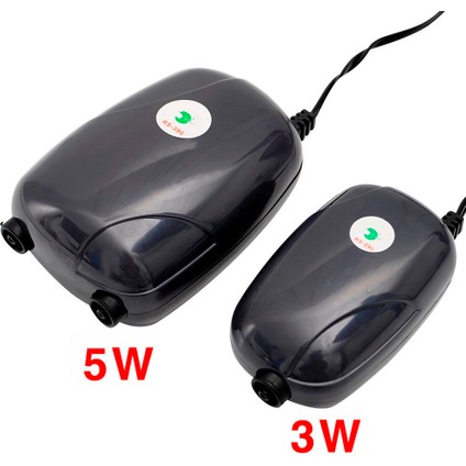 3W Tarzı Ab Fişi Akvaryum Hava Pompası Balık Tankı Mini Kompresör Çek Valf Tüplü Tek Çift Çıkışlı Su Aksesuarları 220V 3W 5W (Yurt Dışından) indirimleri