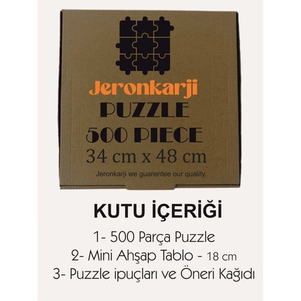 Convicts (1991) Film Posterinin 500 Parça Puzzle Yapbozu Sürüm2