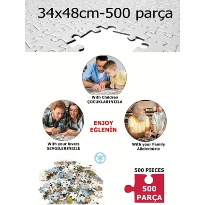 Convicts (1991) Film Posterinin 500 Parça Puzzle Yapbozu Sürüm2