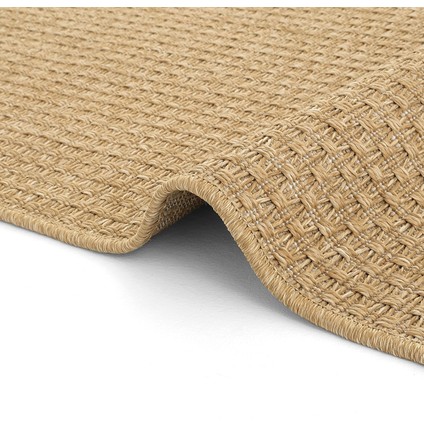 Atina 9104 Bej Halı Balkon Oturma Odası Halısı Hasır Halı Kilim Antre Hol Halısı Kesme Halı Yolluk