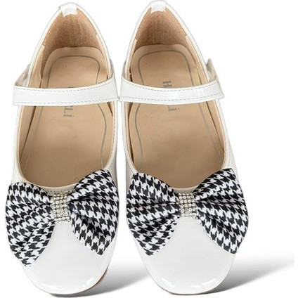 Kız Çocuk Babet Ayakkabı BEYAZ