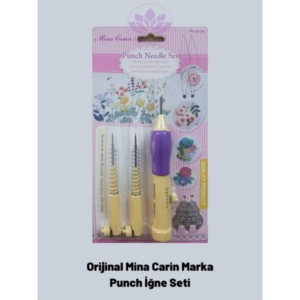 Punch-Panç Bez Kumaş (Duck) Çanta Nakış Seti Tüm Malzemeleri ile Birlikte Renk Krem modelleri