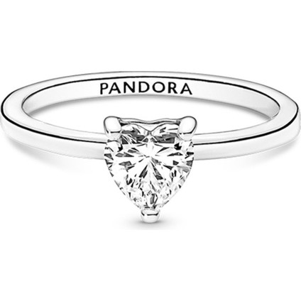 Tekno Trust Turuncu Işıltılı Kalp Tektaş Yüzük 925 Ayar Kalp Zirkon Taş fiyatları