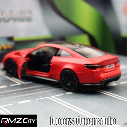 1/36 Bmw M4 Csl G82 Sedan Oyuncak Araba Minyatür Model Rmz Şehir Serbest Tekerlek (Yurt Dışından) indirimleri