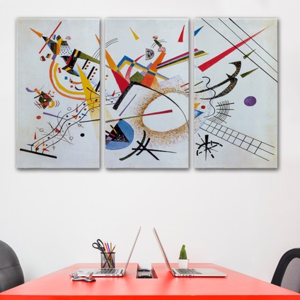 Renkli Gerçeküstü Dekoratif Duvar TABLOSU-6615 modelleri