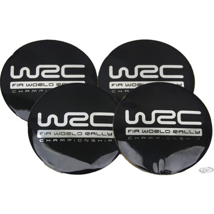 Jant Göbek Arma WRC Black Sticker 4'lü Set modelleri