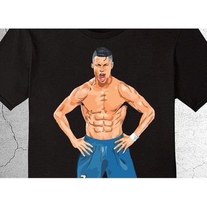 Cristiano Ronaldo Portekiz Cr7 Ballon D'or Tişört Çocuk T-Shirt