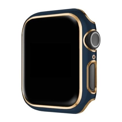 Apple Watch 44MM Uyumlu Zore Watch Gard 06 Sert Pc Koruyucu, Mavi