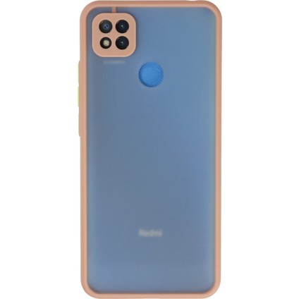 Xiaomi Redmi 9c Kılıf Montreal Silikon Kapak - Pembe