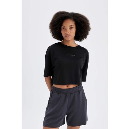 Fit Standart Fit Sporcu Kısa Paça Modal Şort D1278AX24HS