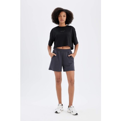 Fit Standart Fit Sporcu Kısa Paça Modal Şort D1278AX24HS fiyatları