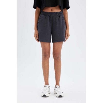 Fit Standart Fit Sporcu Kısa Paça Modal Şort D1278AX24HS indirimleri