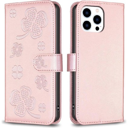IPhone 16 Için Flip Case Pro Max Kart Yuvaları Tutucu Kickstand Çok Renkli Pu (Yurt Dışından)