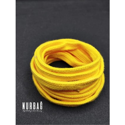 Yassı Pamuklu Sarı Bağcık 110 cm 1 Çift YT0012