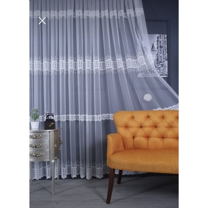Sanal Nakışlı Tül Perde (Normal 1x2,5 Pile) fiyatları