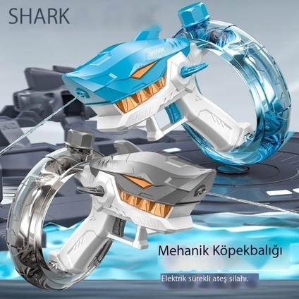 Shark Elektrikli Su Tabancası Çocuk Oyuncağı (Yurt Dışından) modelleri