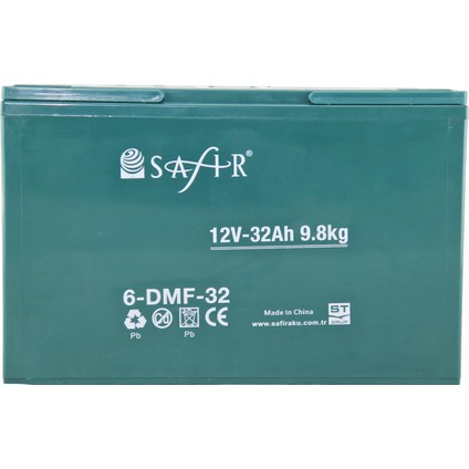 Jel Akü 12 V - 32 Ah 9.8kg - 4'lü Set