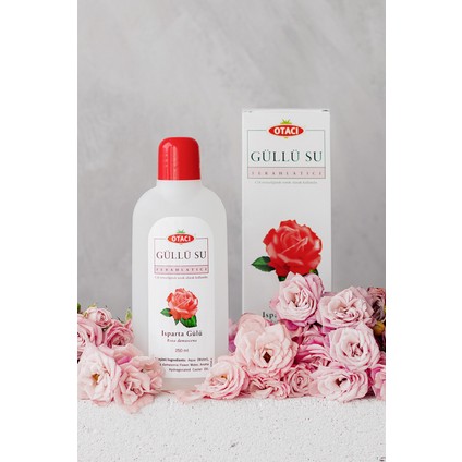 Güllü Su Ferahlatıcı Tonik 250 ml Doğal Gül Kokulu Tüm Cilt Tiplerine Uygun fırsatları