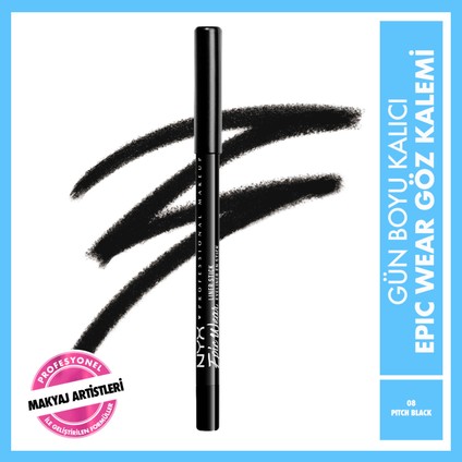 Epic Wear Liner Sticks Göz Kalemi - Pitch Black - Siyah