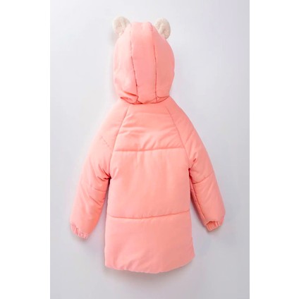 Yeni Sevimli Oyuncak Baby Tavşanlı-Içi Kürklü Soft Kumaş Cepli Kapüşonlu Çocuk Kışlık Mont-Kaban modelleri