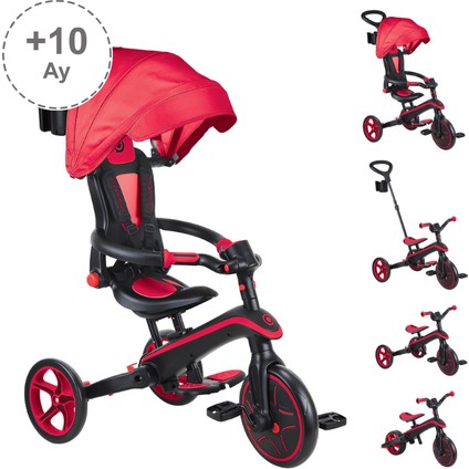 Explorer 4in1 Katlanabilir Bisiklet - Kırmızı