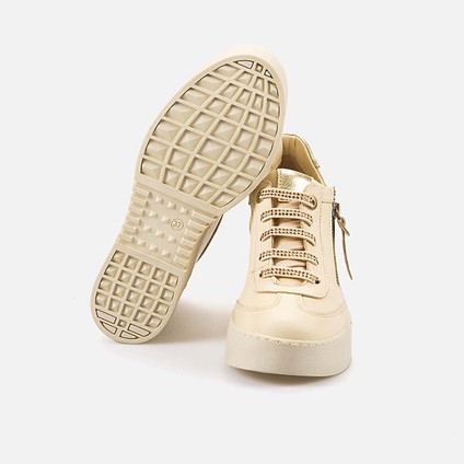 Deri Kadın Dolgu Topuk Günlük Ayakkabı 23039-06 indirimleri