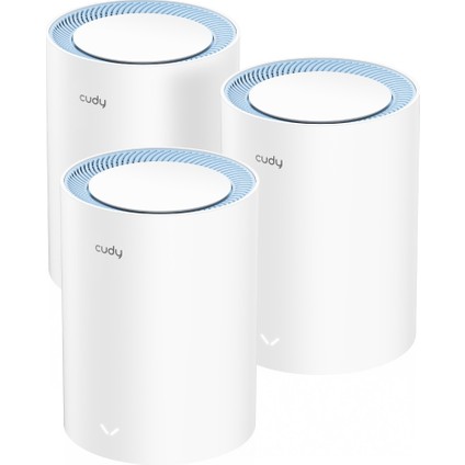 M1200 3-Pack AC1200MBPS 2.4ghz/5ghz Ap/re/wısp Mu-Mımo Kablosuz 3'lü Mesh Wi-Fi Sistemi