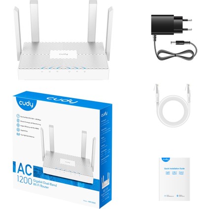 WR1300E AC1200 2.4ghz/5ghz 1200MBPS Ap/re/wısp 3*gigabit Port Mu-Mımo Kablosuz Wi-Fi Router