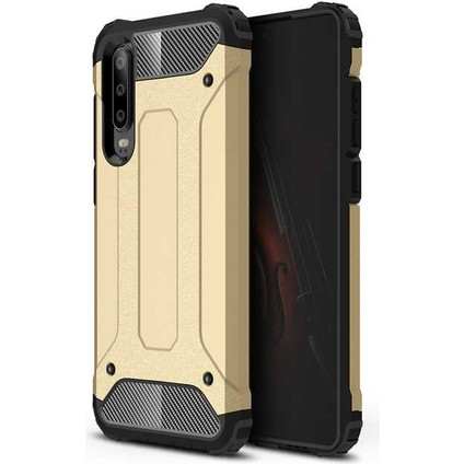 - Huawei P30 Lite - Kılıf Çift Katman Zırh Tank Crash Military Kapak - Rose Gold - T7847 fiyatları