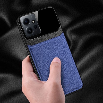 Xiaomi Redmi Note 12 Kılıf Zebana Lens Deri Kılıf Lacivert fiyatları