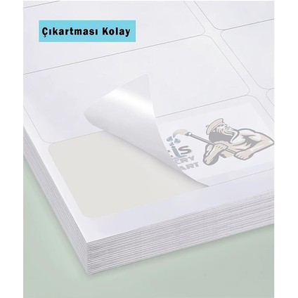 A4 Hazır Etiket 105X148.5 mm 10 Sayfa 1 Paket 4 Lü Kendinden Yapışkanlı Fotokopi Lazer Inkjet Kağıdı Yazıcılar Için Uyumlu modelleri