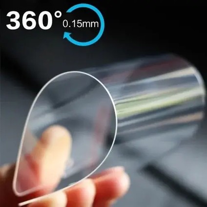 Poco F5 Pro için full kaplama nano tempered ekran koruyucu 3 adet set