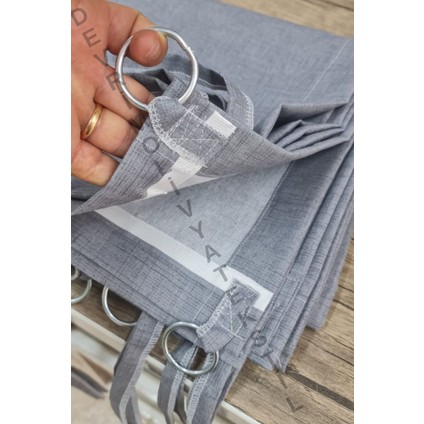 Balkon Perdesi 1,sınıf Gabardin Kumaş Lüks Perde Antrasit modelleri