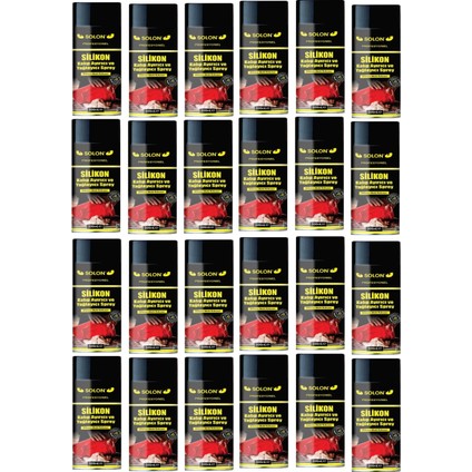 24 Adet (1 Koli) Profesyonel Kalıp Ayırıcı ve Yağlayıcı Spreyi 500 Ml.