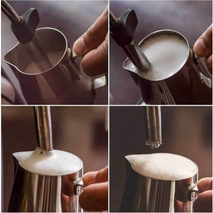 Süt Potu Barista Pitcher - Paslanmaz Çelik | 500 ml