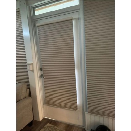 Karartma Camel Kahve Honeycomb Cam Balkon Plise Perde