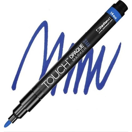 Opaque Su Bazlı Marker Kalem 0.8-1.3mm - Fıne Pack Blue 14 - SH8613003-2007