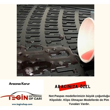 Audi A6 C5 2001 3D Havuzlu Paspas Siyah indirimleri