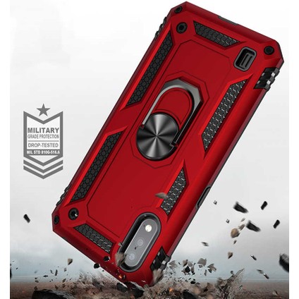 - Samsung Galaxy A01 - Kılıf Yüzüklü Zırh Tank Vega Kapak - Gold - T11896 indirimleri