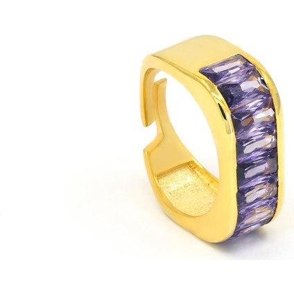 Purple Way Gümüş Yüzük