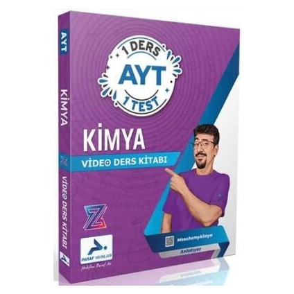 Paraf Z Takımı AYT Kimya Video Ders Kitabı