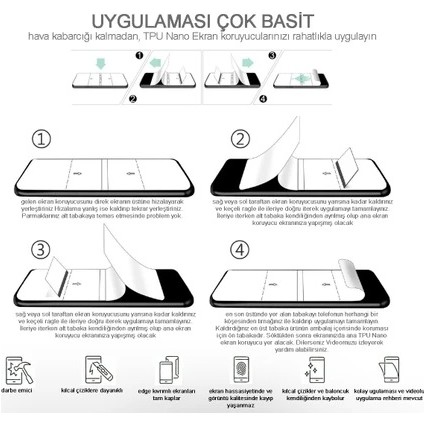 One Plus 13 Nano Ekran Koruyucu Ultra Ince Esnek Mat Şeffaf fiyatları