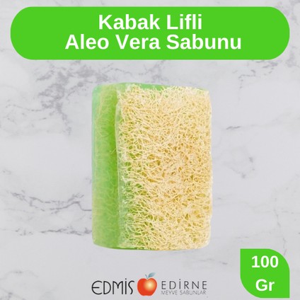 Kabak Lifli Aleovera Sabun 100 gr x 4 Adet