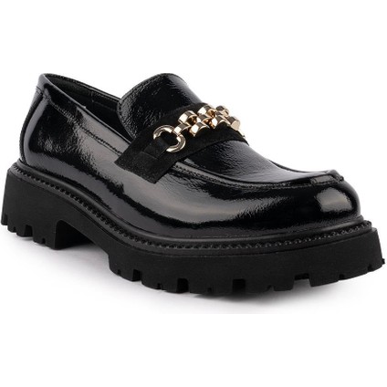 Deri Tokalı Oxford Rugan Ayakkabı Deri Tokalı Oxford Rugan Ayakkabı Siyah 2549 fırsatları