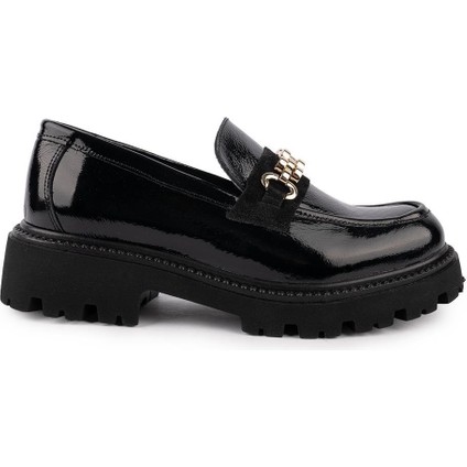 Deri Tokalı Oxford Rugan Ayakkabı Deri Tokalı Oxford Rugan Ayakkabı Siyah 2549 indirimleri