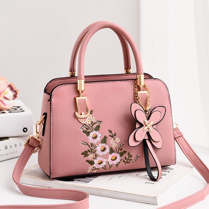 Yeni Moda Basit Baskılı Dekoratif Omuz Çantası Crossbody Taşınabilir Küçük Kare Çanta (Yurt Dışından)