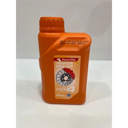 Dot-4 500ML Hidrolik Fren Yağı (2024 üretim)