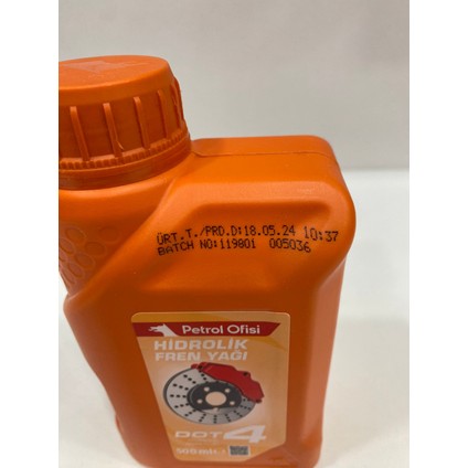 Dot-4 500ML Hidrolik Fren Yağı (2024 üretim) modelleri